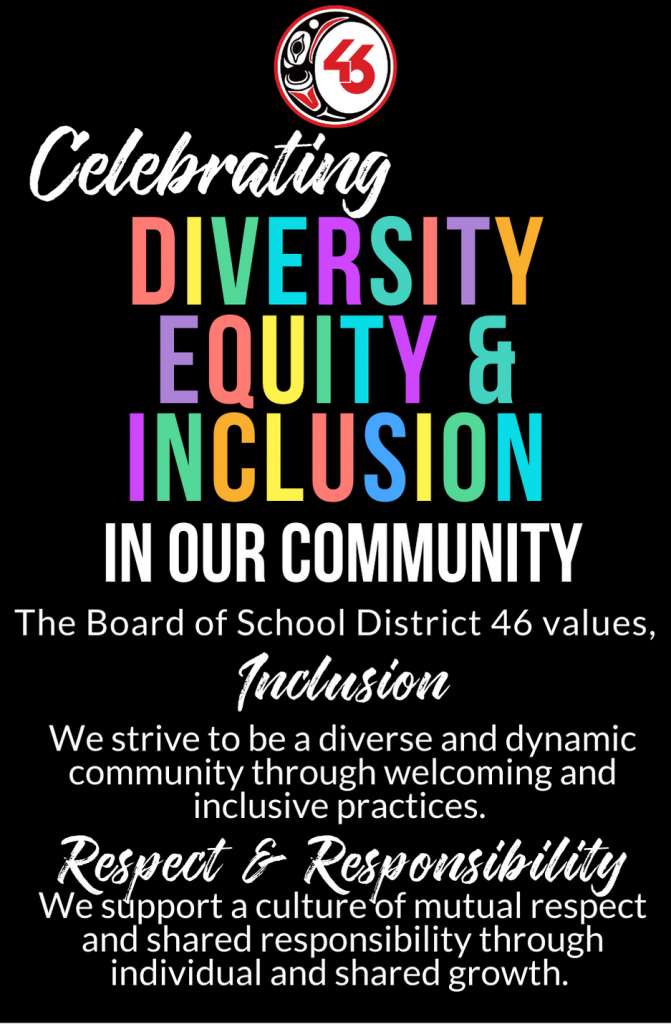 Celebrating Diversity, Equity & Inclusion | School District 46